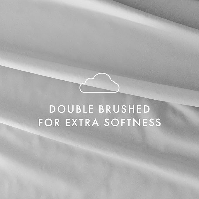 Linen Market Bed Sheets for Twin Size Bed (Light Gray) - Sleep Better Than Ever with These Soft and Cooling Twin Sheets - Deep Pocket Fits 16" Thick Beds - 3 Piece Twin Sheet Set - LeafyLoom
