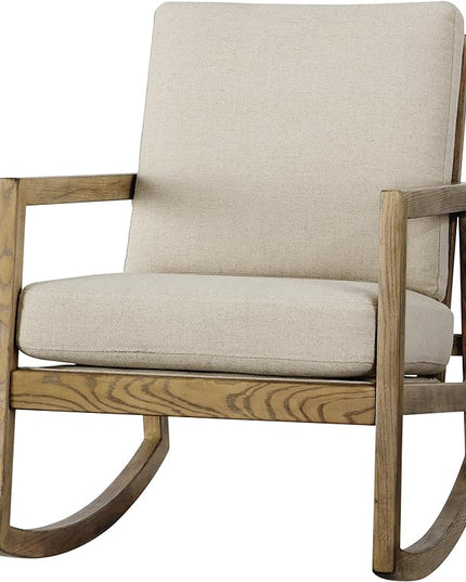Signature Design by Ashley Novelda Coastal Upholstered Accent Chair, Beige - LeafyLoom