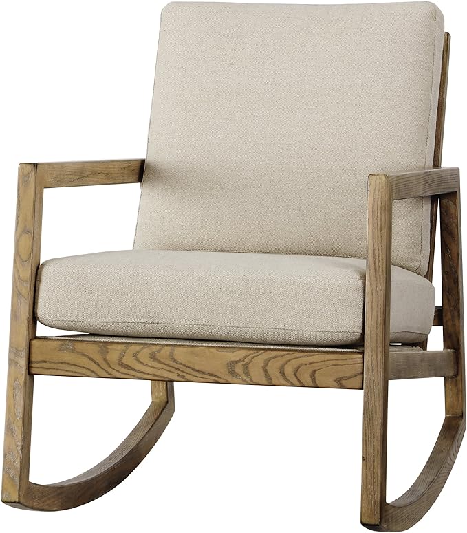 Signature Design by Ashley Novelda Coastal Upholstered Accent Chair, Beige - LeafyLoom