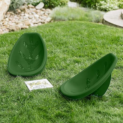 ECR4Kids Leaf Floor Seat, Rocker Chair, Hunter Green, 6-Piece - LeafyLoom