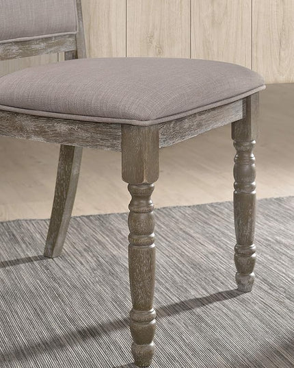 NicBex Haerin-SD-00156-LWJ Dining Chairs, 22.4"x19.5"x41", Matte Gray - LeafyLoom
