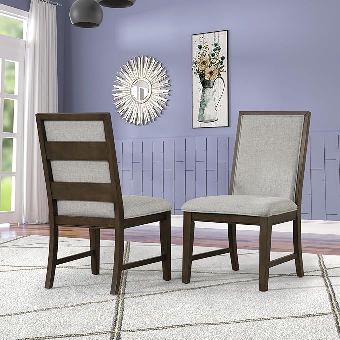 NicBex Haerin-SD-00170-LWJ Dining Chairs, 20"x24.5"x41", Gray - LeafyLoom