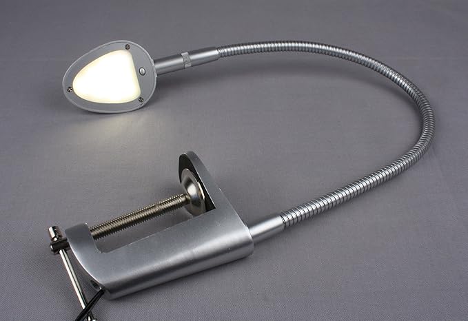 Gooseneck Map Light Chart Light - Cool White (5000K) LED Lamp for Car, Truck, Boat, RV and Aircraft Applications - LeafyLoom