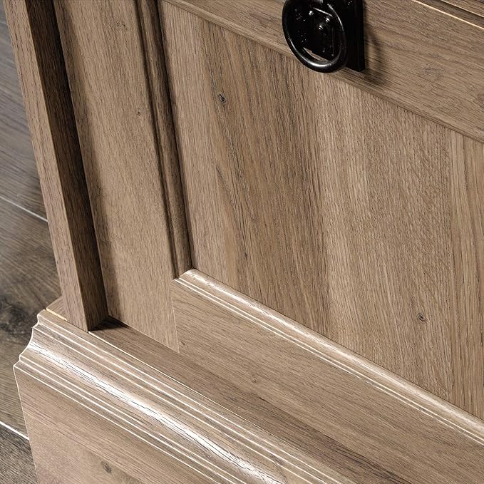 Sauder Graham Hill Desk, Salt Oak finish - LeafyLoom