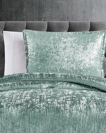 Riverbrook Home Turin Comforter Set, Twin, Spa, 2-Piece Set - LeafyLoom