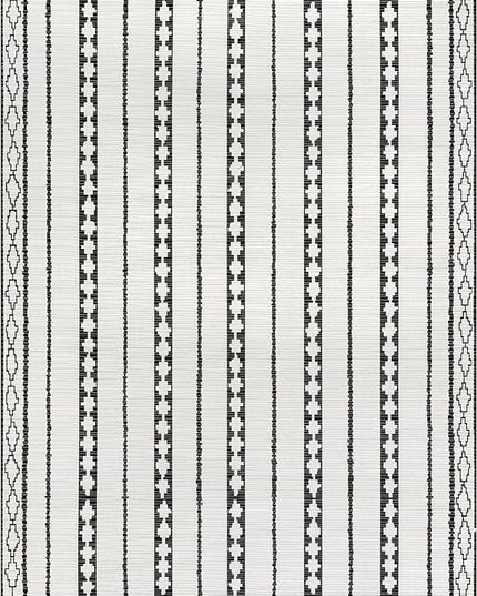 nuLOOM Elsy Modern Tribal Machine Washable Ultra Thin Area Rug, 5' x 8', Ivory - LeafyLoom