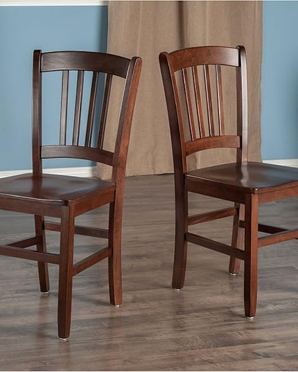 Winsome Madison Seating, Walnut Medium - LeafyLoom