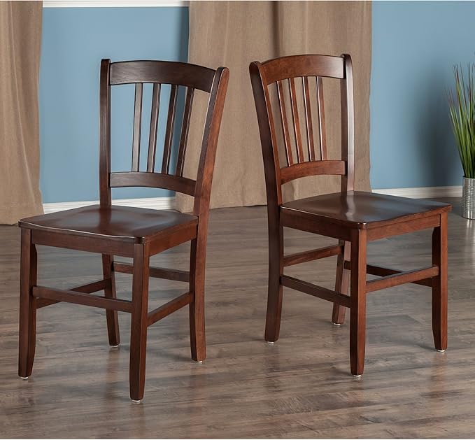 Winsome Madison Seating, Walnut Medium - LeafyLoom