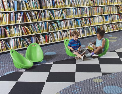 American Plastic Toys Little Kids Scoop Rocker, Green - LeafyLoom