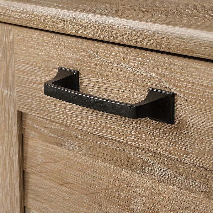 Sauder Garden Villa Desk, L: 59.06" x W: 20.71" x H: 29.80", Orchard Oak Finish - LeafyLoom