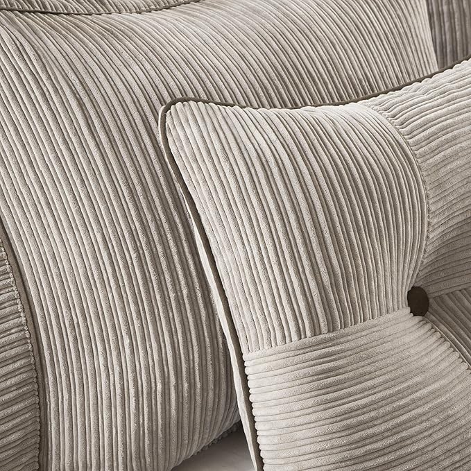 Madison Park Cozy Comforter Set Casual Blocks Design All Season, Matching Bed Skirt, Decorative Pillows, King (104 in x 92 in), Dallas Taupe/Brown, 7 Piece - LeafyLoom