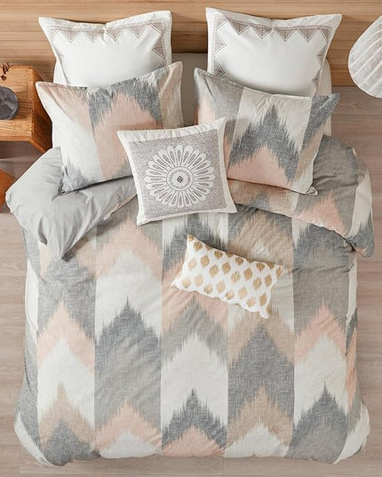 INK+IVY Alpine Comforter Mini Set, King/Cal King, Blush - LeafyLoom