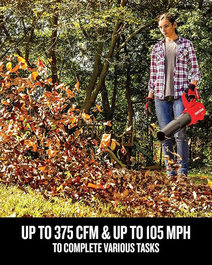 CRAFTSMAN CMCBL720B V20* Cordless Axial Leaf Blower, Brushless (Tool Only) Red - LeafyLoom