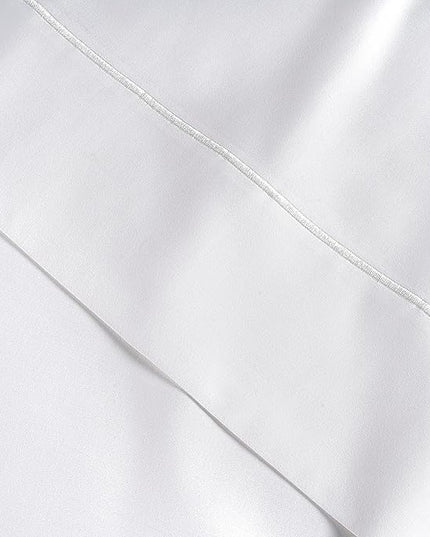 LANE LINEN 100% Egyptian Cotton Bed Sheets - 1000 Thread Count 4-Piece White Calking Set Bedding Sateen Weave Luxury Hotel 16" Deep Pocket (Fits Upto 17" Mattress) - LeafyLoom