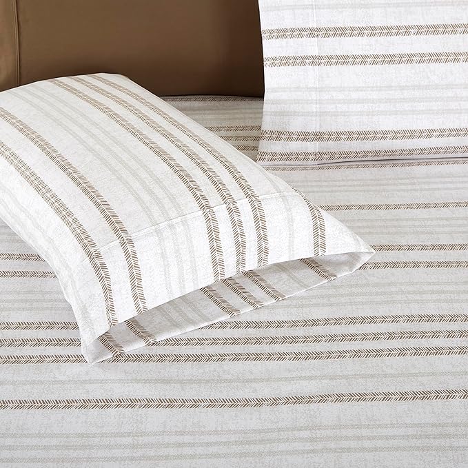 Elegant Comfort Softest and Coziest 4-Piece Sheet Set - 1500 Premium Hotel Quality Microfiber - Deep Pocket, Wrinkle Resistant 4-Piece Floral Bed Sheet Set, Twin, Traci Linen - LeafyLoom
