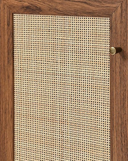 Modway Soma Desk, Walnut, 47" - LeafyLoom