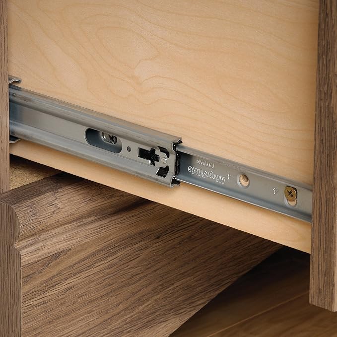 Sauder Harbor View Lateral File, Salt Oak finish - LeafyLoom