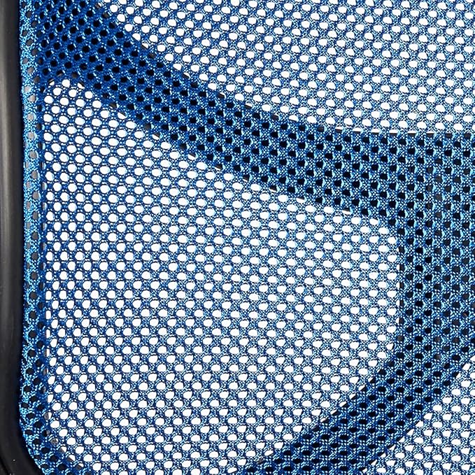 Swivel Mesh Desk Chair, Royal Blue 21D x 21W x 33H in - LeafyLoom