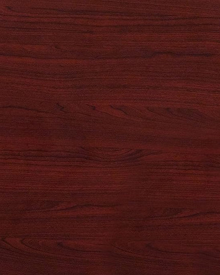 Flash Furniture Glenbrook 36'' Round High-Gloss Mahogany Resin Table Top with 2'' Thick Drop-Lip - LeafyLoom