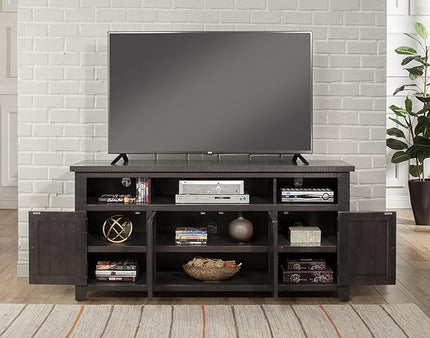Martin Svensson Home West Mill 65" TV Stand, Grey - LeafyLoom