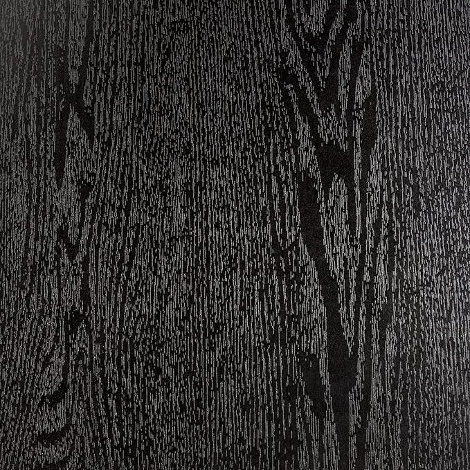 Walker Edison Sibu Japandi Minimalist Coffee Table, 43 Inch, Black - LeafyLoom