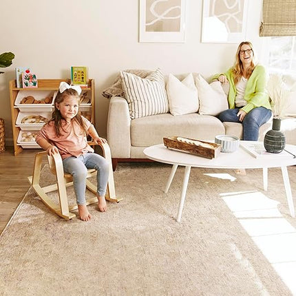 ECR4Kids Bentwood Rocking Chair, Kids Furniture, Natural - LeafyLoom