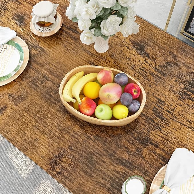 DKLGG Dinner Table Set for 4, Modern Kitchen Table and Chairs for 4 Wooden Top and Adjustable Metal Legs, Small Dining Room Table Set 5 Pieces Compact Design for Small Space - LeafyLoom
