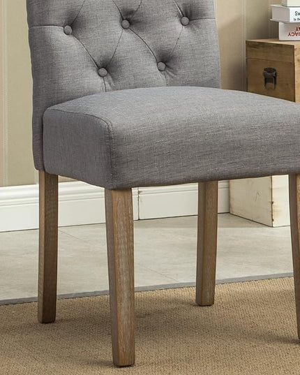 NicBex Haerin-SD-00142-LWJ Dining Chairs, 26"x18"x39.2", Gray - LeafyLoom