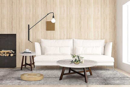 Round Coffee Table,RANDEFURN Seagrass Coffee Tables,Pine Wood X Base Frame Cocktail Table, Easy Assembled, Multiple Sizes for Living Room, Solid Wood Table,32 x 17 Inches,Whitewash - LeafyLoom