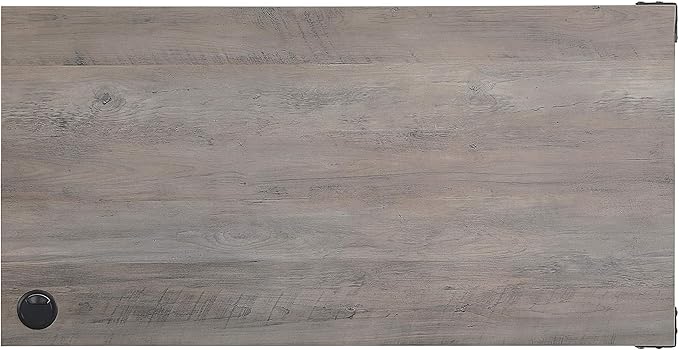 NicBex Kimberly-DW-00023-LWJ Home Office Desks, 48"x48"x31", Gray Oak - LeafyLoom