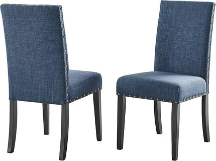 NicBex Haerin-SD-00137-LWJ Dining Chairs, 24.8"x18.3"x38", Blue - LeafyLoom
