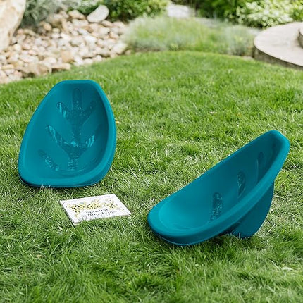 ECR4Kids Leaf Floor Seat, Rocker Chair, Turquoise, 6-Piece - LeafyLoom