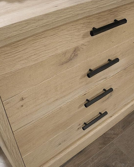 Sauder Aspen Post Lateral File, L: 31.26" x W: 19.45" x H: 29.72", Prime Oak Finish - LeafyLoom