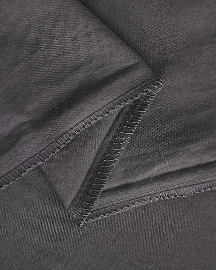 NTBAY Toddler Bedding Set - 4 Piece Soft and Breathable Crib Bedding Set for Boys and Girls, Includes Quilted Comforter, Fitted Sheet, Flat Top Sheet and Envelope Pillowcase, Dark Grey - LeafyLoom