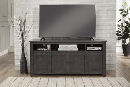 Martin Svensson Home West Mill 65" TV Stand, Grey - LeafyLoom