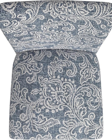 HomePop Classic Parsons Dining Chairs, Pack of 2, Denim Jacobean Print - LeafyLoom