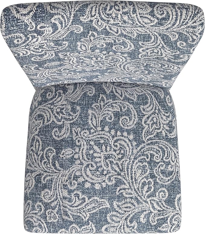 HomePop Classic Parsons Dining Chairs, Pack of 2, Denim Jacobean Print - LeafyLoom