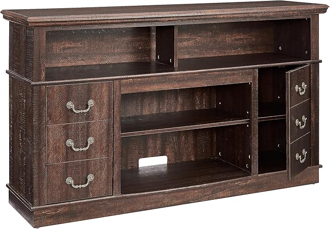 NicBex TV Stand for 65 Inch TV Modern TV Media Console Table with Open and Closed Storage Space,Entertainment Center with Storage for Living Room,60 Inch,Espresso - LeafyLoom