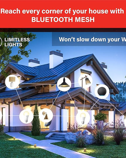Sengled Alexa Light Bulb, S1 Auto Pairing with Alexa Devices, Warm Light Bulbs, Smart Light Bulbs that Work with Alexa, Bluetooth Mesh Smart Home Lighting, E26 60W Equivalent, 800LM, 2-Pack Sengled