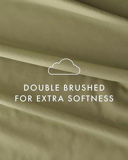 Linen Market Bed Sheets for Queen Size Bed (Sage) - Sleep Better Than Ever with These Soft and Cooling Queen Sheets - Deep Pocket Fits 16" Thick Beds - 4 Piece Queen Sheet Set - LeafyLoom