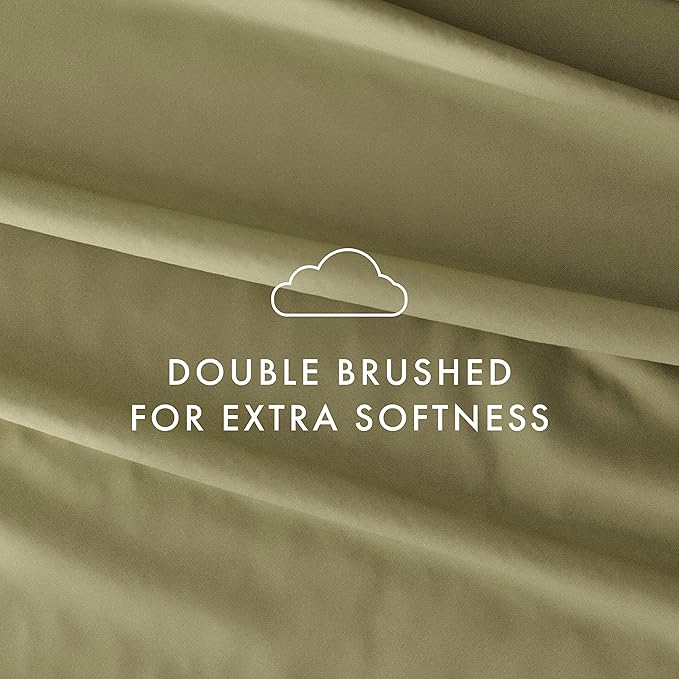 Linen Market Bed Sheets for Queen Size Bed (Sage) - Sleep Better Than Ever with These Soft and Cooling Queen Sheets - Deep Pocket Fits 16" Thick Beds - 4 Piece Queen Sheet Set - LeafyLoom