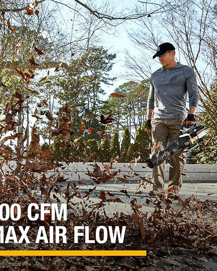 Cat DG650 60V 700 CFM 135 MPH Leaf Blower Cordless with Battery and Charger,Adjustable Speed Blowers for Lawn Care,Lightweight Cordless Leaf Blower with Variable Air Control Battery&Charger Include - LeafyLoom