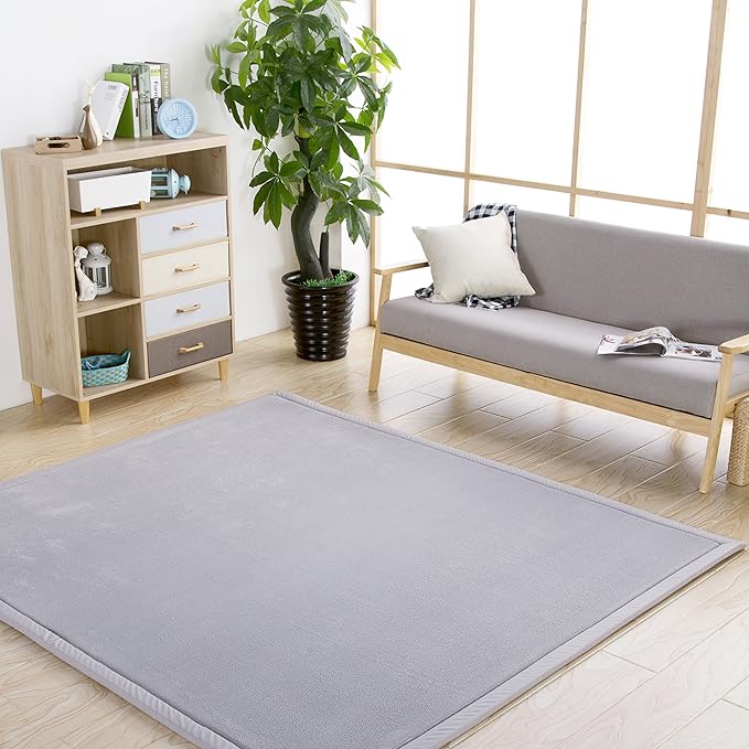 Baby Play Mat Nursey Decor Area Rug 1.18" Thick Hypebeast Rug Non Slip Rug Pads Large Area Rug Play Mats for Babies and Toddlers Non-Toxic Area Rugs Used for Living Room 7.8x6.5Ft - LeafyLoom