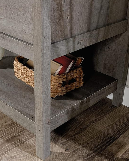 Sauder Cottage Road Lateral File, L: 32.44" x W: 21.81" x H: 29.76", Mystic Oak Finish - LeafyLoom
