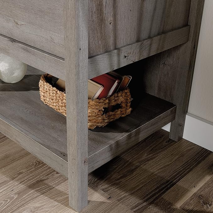 Sauder Cottage Road Lateral File, L: 32.44" x W: 21.81" x H: 29.76", Mystic Oak Finish - LeafyLoom