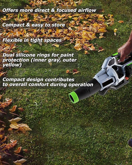 Car Drying Nozzle for EGO Blower - Perfect Attachment for EGO Leaf Blower Drying (1 Pack，for EGO Power+ 530/575/580/585/615/650/765 CFM Blower, no tool) - LeafyLoom