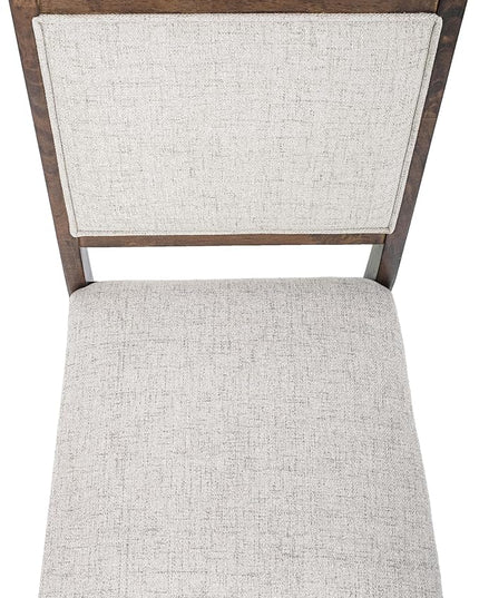HomePop Classic Parsons Dining Chairs, Neutral Textured Solid (Set of 2) - LeafyLoom