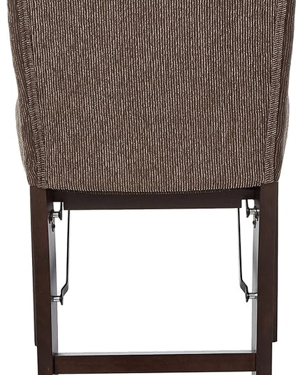MECO STAKMORE Parson’s Folding Chair Espresso Finish, 20.25D x 17.5W x 33.875H in (Set of 2) - LeafyLoom