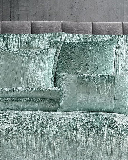 Riverbrook Home Turin Comforter Set, King, Spa, 7-Piece Set - LeafyLoom