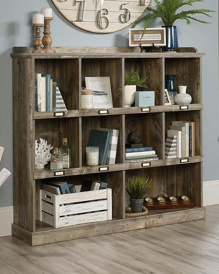 Sauder Granite Trace Bookcase/ Book Shelf, Rustic Cedar finish - LeafyLoom